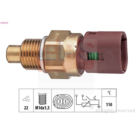 Sonde, température du liquide de refroidissement EPS 1.830.555 OPEL 45 00 057