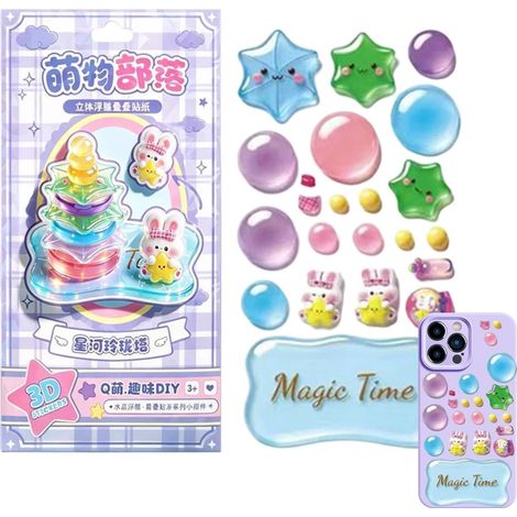 Stickers Fun Decorative Scrapbooking Decals 3D Stickers for (1/5)