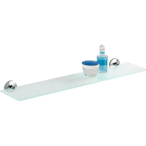 Wenko 22175100 Cuba - Supporto Per Bagno, In Zinco Pressofuso Cromo, 60 X 5 X 13,5 Cm (1/5)