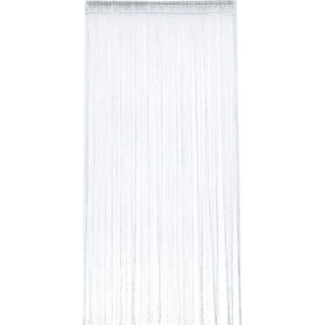 [NEVER USED] Blackout Curtain Anti Fly Door Curtain Panel Mosquito Net Glitter Yarn Curtains Wall Decoration Window Door Room Fringe 100 x 200 cm