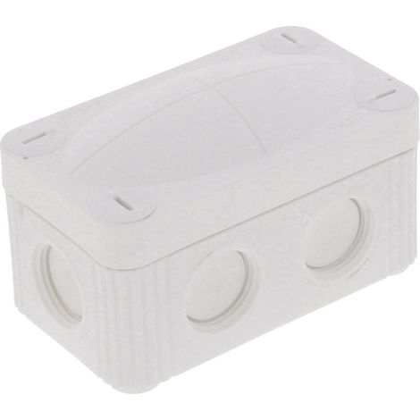Wiska 10109574 Abzweigkasten (L x B x H) 85 x 49 x 51 mm Creme-Weiß IP66/IP67 1 St.