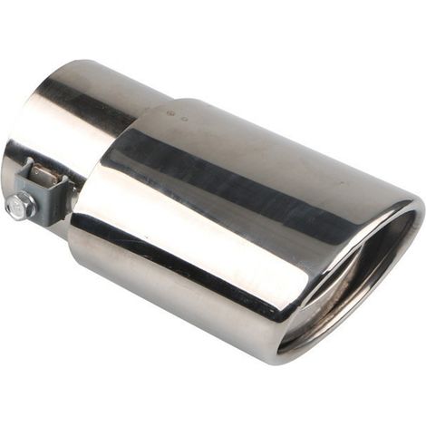 Embout Tuyau De Sortie Pot D'éChappement,5.3-3.8cm DiamèTre IntéRieur Tuyau D'éChappement Voiture Acier Inoxydable Universel Embout Echappement Silencieux Sortie d'échappement