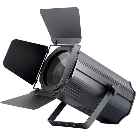 Faro teatrale PC Led COB 200W DMX 3200 zoom Wisdom (1/4)