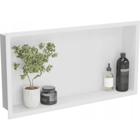 Mexen X-Wall-R Nischenregal mit Verkleidung 60 x 30 cm, weiß - 1920603010 (1/5)