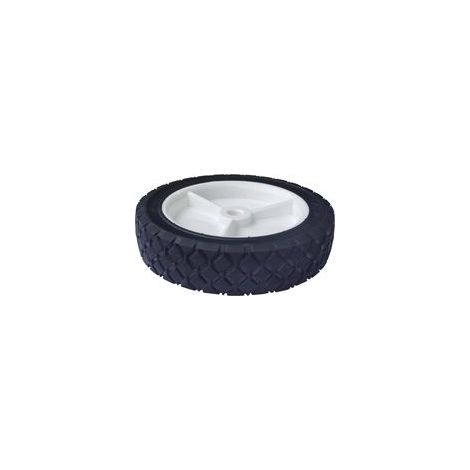 2 x Roue de Tondeuse Pneus en caoutchouc Diamètre 170mm Moyeu Largeur 36mm Alésage de 12,8 mm(roulement de roue non inclus) Pour Tondeuse à gazon de Jardin