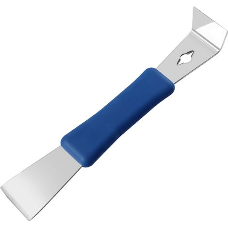 Grattoir à levier en acier inoxydable, extracteur d'ongles multifonctionnel, outil à bouche plate pour un usage domestique (1/5)