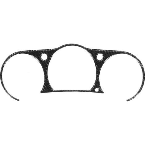 EVGATSAUTO Armaturenbrett-Abdeckung, kompatibel mit Nissan 350z (2006–2009), Carbonfaser-Innenausstattung, Instrumententafel-Zieraufkleber (1/5)
