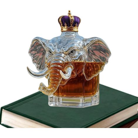 de whisky en forme danimal Drle danimal lphant Dcoration (1/5)