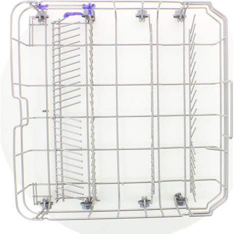PANIER INFERIEUR  9002481 pour Lave vaisselle ESSENTIEL B LV 60CM ESSENTIELB ELV 458B, LV 60CM ESSENTIELB ELV 458IS, LV 60CM ESSENTIELB ELV 458S SILVER (1/2)