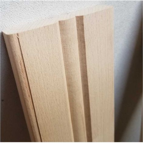 Lame Droite En Bois Massif Pour Balustrade Longueur Hêtre Cm