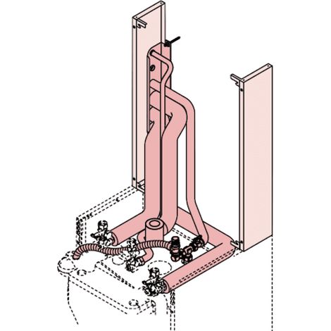 Anschlussgruppe WHI con-heat+aqua-l 5 WTC-GB15/25K-P80/115+K-I,Anschluss links - 48300001652 von Weishaupt