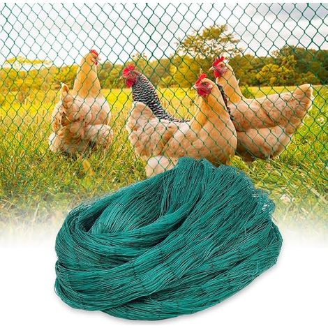 Filet Anti Oiseaux, Filet Poules, Filets pour Jardin, Filet à Volaille, Protection des Fruits, Maille 4 cm, Résistant aux UV, Robuste et Réutilisable (2m3m) (1/5)