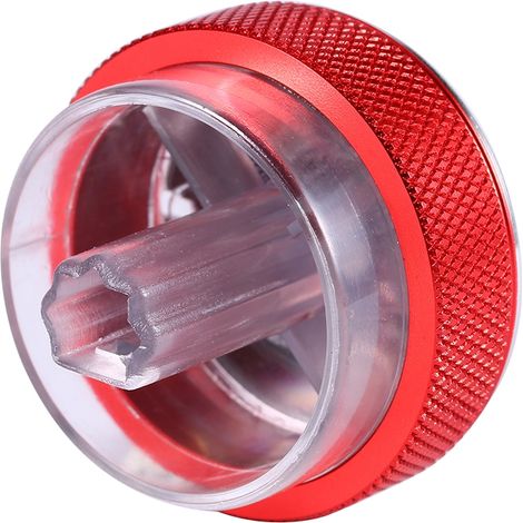 Set mit 3 Aluminium-Klimareglerknöpfen für Ford-Fahrzeuge, Heizungsregler, Innenausstattung, Nachrüst-Klimaanlagenregler (1/5)
