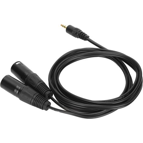 Câble de Division Y JORINDO XLR Mâle vers Jack 3.5mm Mâle, Câble Audio Déséquilibré en Cuivre Sans Oxygène (1/5)