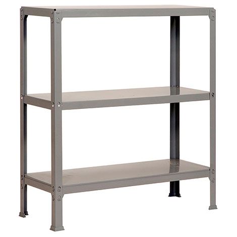 Simonrack SIMONHOME CLICK MINI 3/300 étagère grise robuste (1/5)