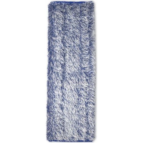 2Pcs Tampon en microfibre, lavable et réutilisable, pour balai à franges, nettoyage sols durs, parquet, carrelage, vinyle (1/5)