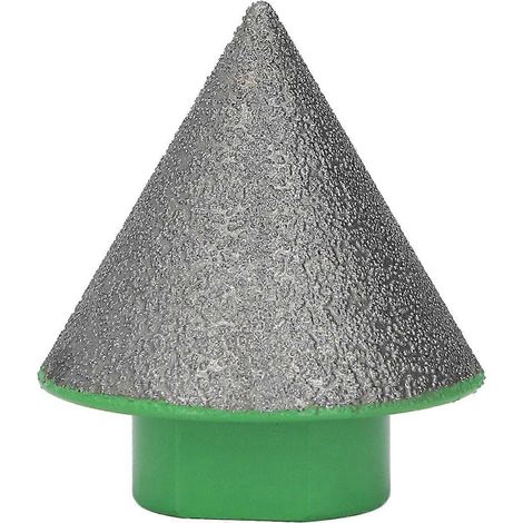 M14 Grüner Diamant-Fasenfräser, einfache Bedienung, 60°-Basiswinkel, Fräser zum Polieren von Schäften