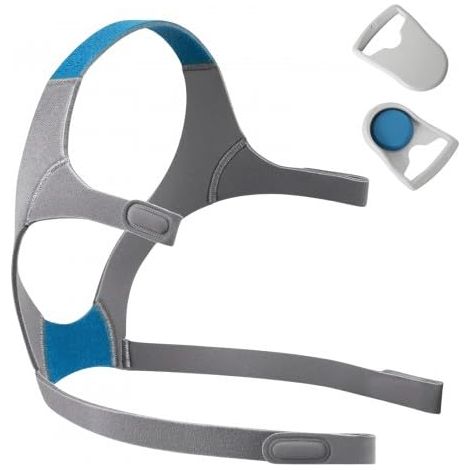 Sangle de harnais CPAP compatible avec le masque CPAP Resmed Airfit F20, CPAP Harnais de rechange Universel de Remplacement, Remplacement de la sangle du masque pour ResMed AirFit F20N20 (1/5)