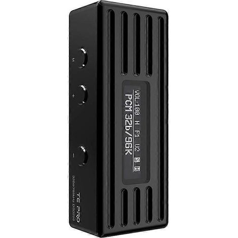 TE PRO Tragbarer HiFi-Verstärker/DAC mit hoher Auflösung, 3,5-mm- und 4,4-mm-Ausgängen und zwei leistungsstarken CS43198-DACs (1/5)