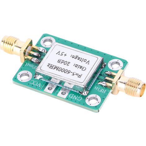 Module de signal RF, amplificateur de puissance moyenne, ultra large bande 5-6 GHz, gain de 20 dB, composants électroniques (1/5)