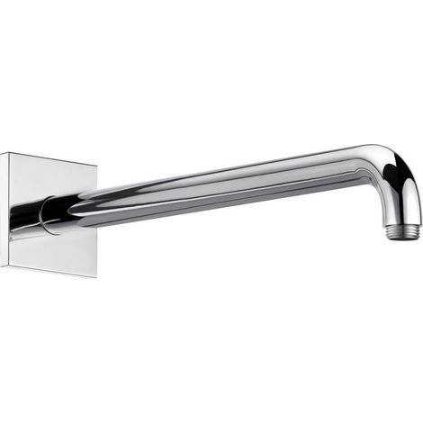 Bras de douche EDITION 300 pour raccordement mural 1/2, saillie 462 mm, chrome noir brossé KEUCO