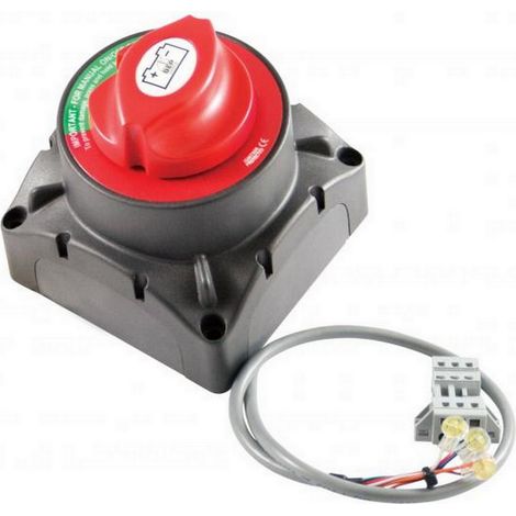 500A Motorisierter Batterieschalter mit der Möglichkeit einer Fernbedienung.