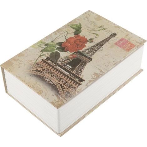 Tirelire - OMABETA - Carnet à mots de passe - Métal + ABS - Vintage - 18 x 11,5 x 5,5 cm (1/4)