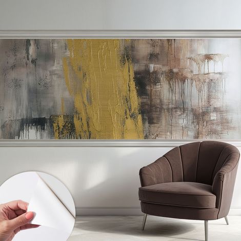 Fotomurale adesivo - parete decorativa - decorazione casa - stile moderno parete - Visione astratta 250x104 cm (1/5)