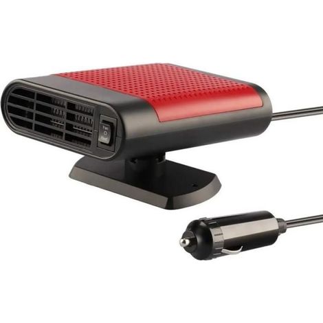 Chauffage Voiture - Chauffage Portable 12 V 150 W - Ventilateur Céramique Pour Dégivrage Rapide - 30 Secondes - Rouge - 1 Pièce (1/5)
