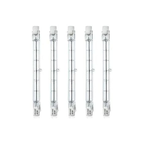 Ampoule halogène R7S 118 mm 300 W à intensité variable, 220-240 V CA, 5 900 lm (1/4)