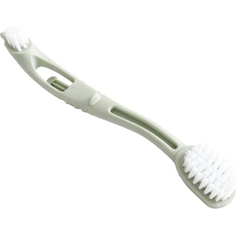Brosette Multifonction Durable PP Double Ends Vert - Brosse Maison Ergonomique 22cm Multi-Usages Chaussures Vêtements Carrelage Fenêtres (1/5)