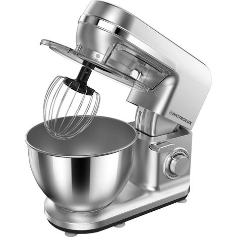 TrAdE Shop Traesio - Impastatrice Planetaria Cucina Multifunzione Con Ciotola Acciaio 6,2lt 1300w Manopola Led - (1/4)