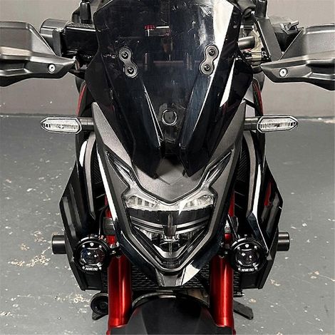 Windschutzscheiben-Luftstromabweiser + Handy-Navigationshalterung für-- (1/5)