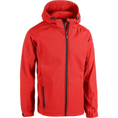 GIUBBINO SOFTSHELL RAINBOW ROSSO