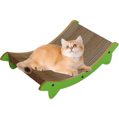 Tapis à Griffes pour Chat - Couchette Griffoir Jouet (1/5)