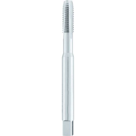 Taraud Machine HSS Co Gouj. Droites Métrique ISO DIN 13 - Inox 60° M8 x 1.25 x Lt. 90 x Lu. 22 x Q. 6.2 mm x Z4-5 P - Diamwood