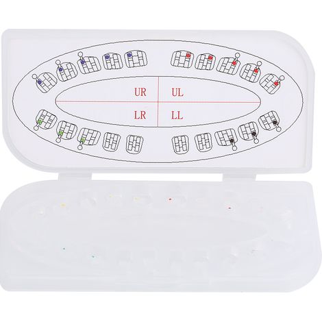 Brackets en Céramique pour Orthodontie Dentaire, Appareil de Correction Dentaire
