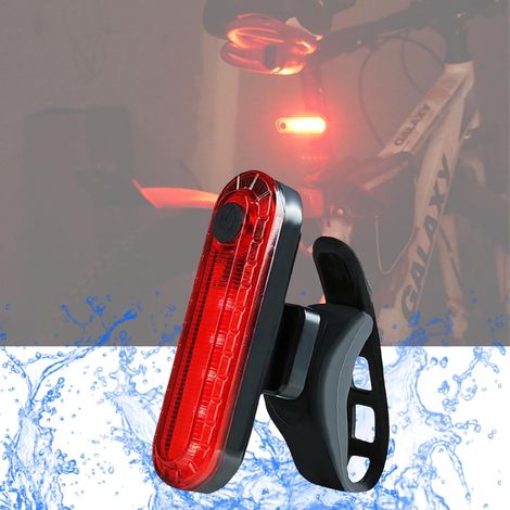 Lumières Arrière Vélo LED Rechargeable USB, Feux de Course