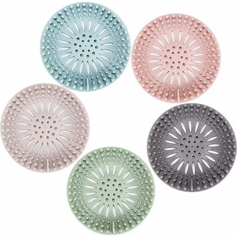 Filiyano-Crépine de douche en silicone, lot de 5 (1/5)