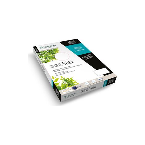 Biotex PROTECTION NAIA protège-matelas 80x200 cm blanc 200 g/m² coton molleton imperméable micro-respirant OEKO-TEX