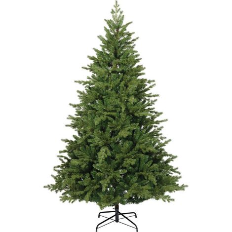 KLULK Albero Di Natale Val Gardena 240 Cm Diametro 152 Cm, Apertura Ad Ombrello, Ignifugo, Garanzia 12 Anni