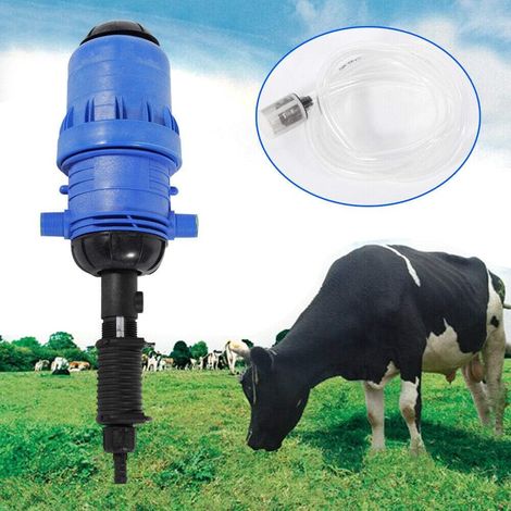 Distributore di iniettori di fertilizzante, dosatore chimico ad acqua dosatore iniettore fertilizzante proporzionatore 0,4% -4% irrigazione Venturi Fertilizzante (1/5)