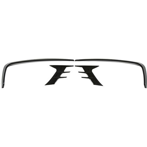 4x Rétroviseur Anti-Pluie Déflecteur Fenêtre Visière Pare-soleil pour Honda Accord 10e Génération 2018-2022, Noir Brillant, Garniture de Pare-Choc Avant, Remplacement (1/5)