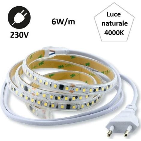 STRIP LED AC230 6W LUCE NATURALE 4000K 1MT IP65 BEGHELLI (1/2)