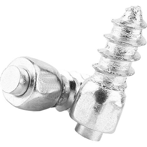 100 Pcs Pointes Antidérapantes 12mm pour Pneus Neige Voiture SUV ATV, Accessoires Auto
