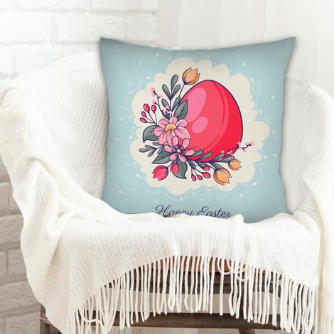 Housses de coussin en polyester résistante léger pour canapé lit chaise décoratif de ferme la saint-valentin (1/5)
