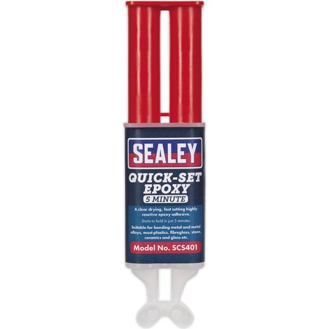 Sealey Quick-Set 5 Minute Epoxy Adhesive 25ml SCS401