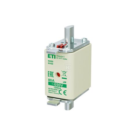 Fusible NH00 AM 80A/690V