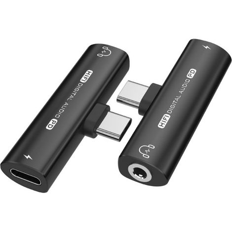 Adaptateur USB-C vers Jack 3,5 mm pour casque audio (1/5)