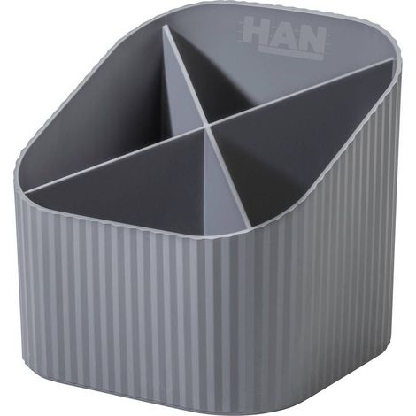HAN KARMA 17248-18 Porta matite Grigio Numero scomparti: 4 (1/5)